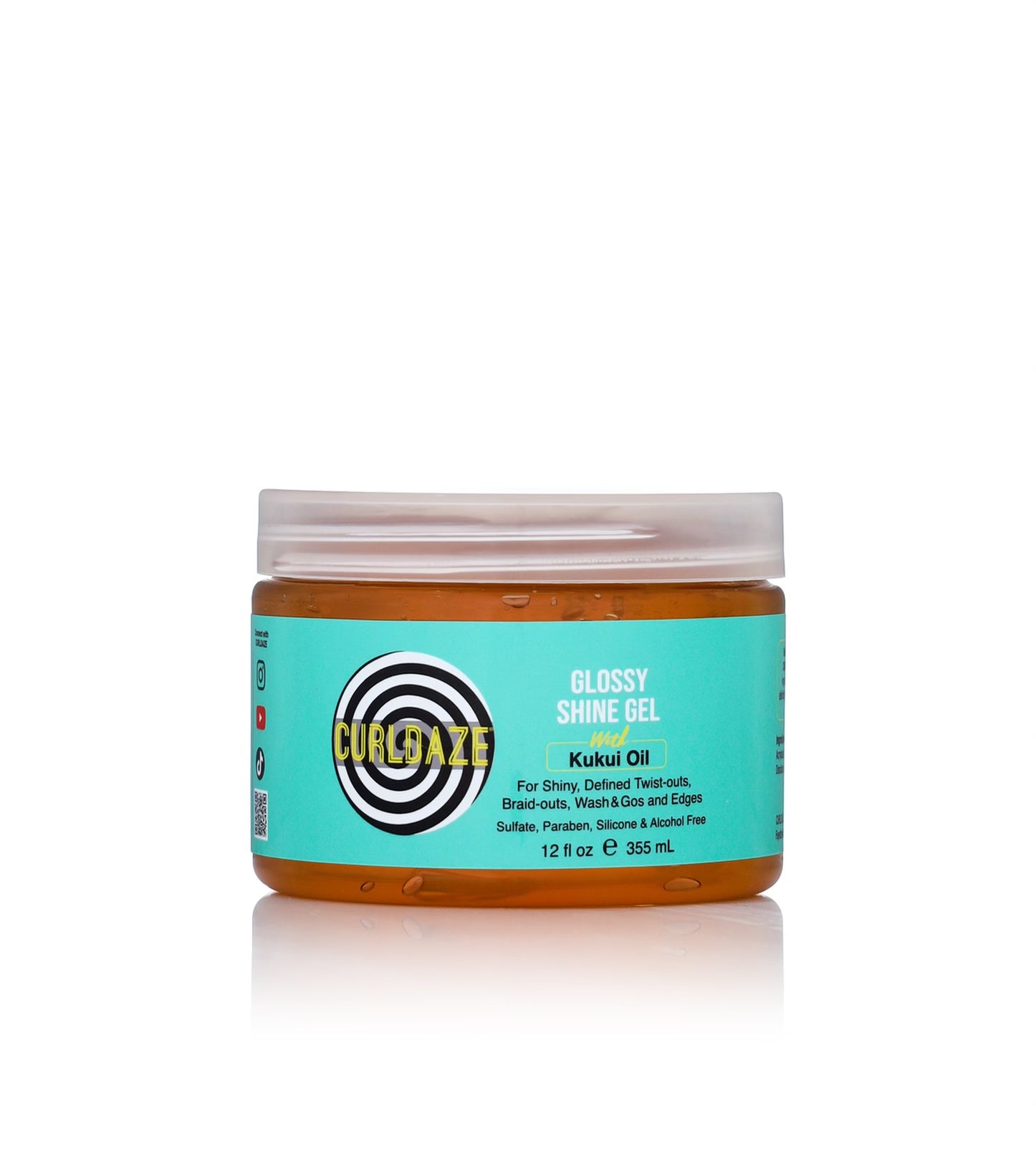 Glossy Shine Gel with Kukui Oil – CURLDAZE