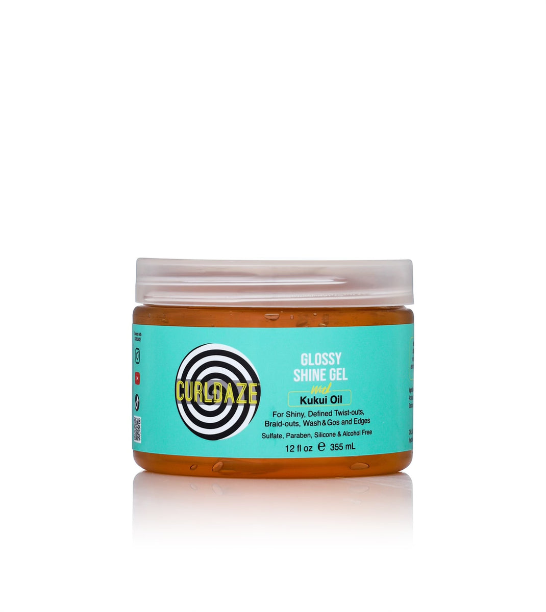 Glossy Shine Gel with Kukui Oil – CURLDAZE